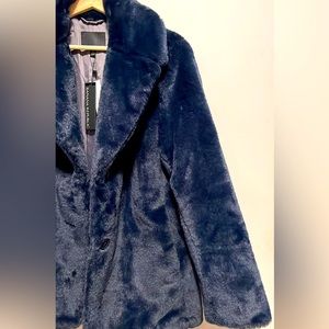 NWT Banana Republic Faux Fur Jacket
